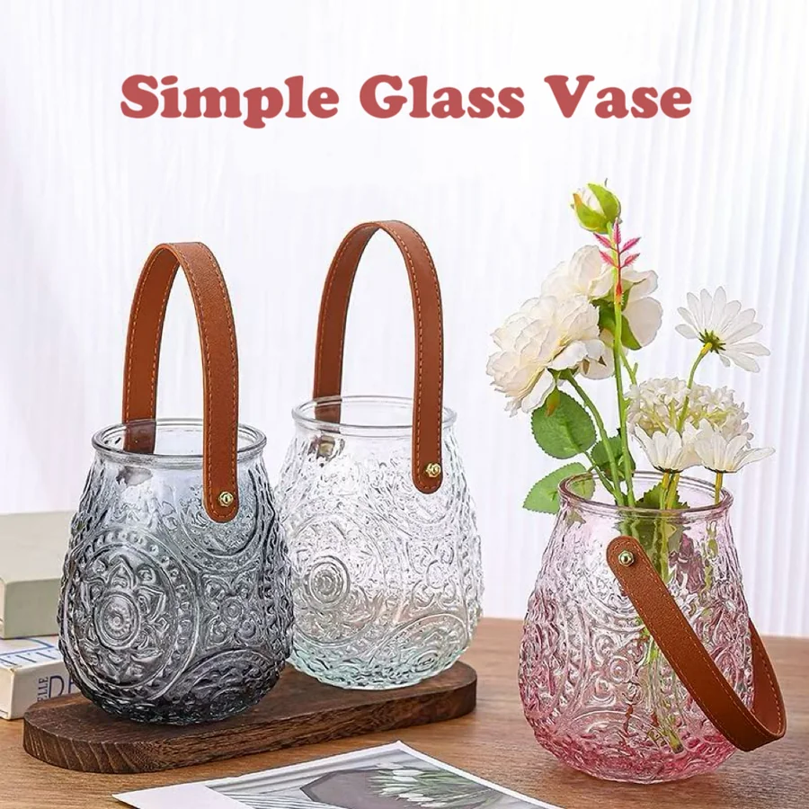 Decorative glass vases