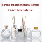 Premium Custom Capacity Aroma Diffuser Glass Bottle Style 04 by Qunyi Glass