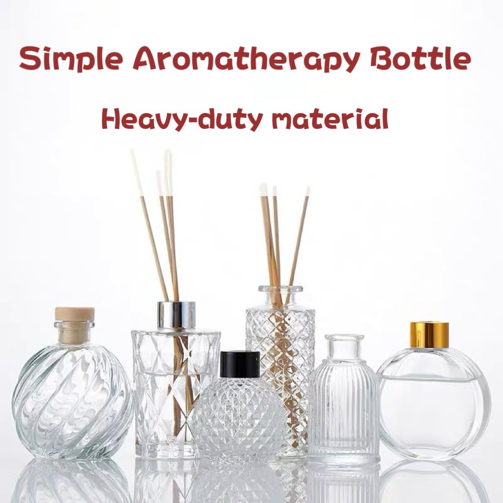 Premium Custom Capacity Aroma Diffuser Glass Bottle Style 04 by Qunyi Glass