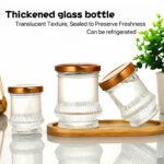 Retail 100ml Bird's Nest Food Glass Jar Style 06 by Qunyi Glass