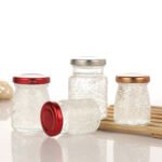 Sealed 300ml Bird's Nest Food Glass Jar Style 03 by Qunyi Glass