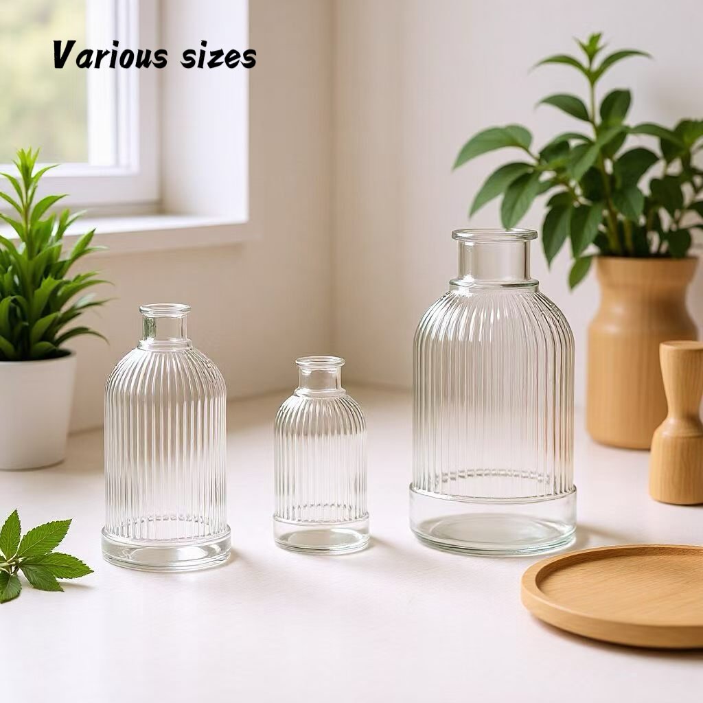 Decorative Custom Size Decorative Glass Vase Style 06 by Qunyi Glass