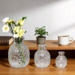 Gift Small Size Decorative Glass Vase Style 05 by Qunyi Glass
