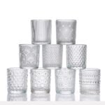 Thick-base Custom Size Glass Candle Holder Style 01 by Qunyi Glass