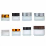 Wide-mouth 50g Glass Cream Jar Style 03 by Qunyi Glass