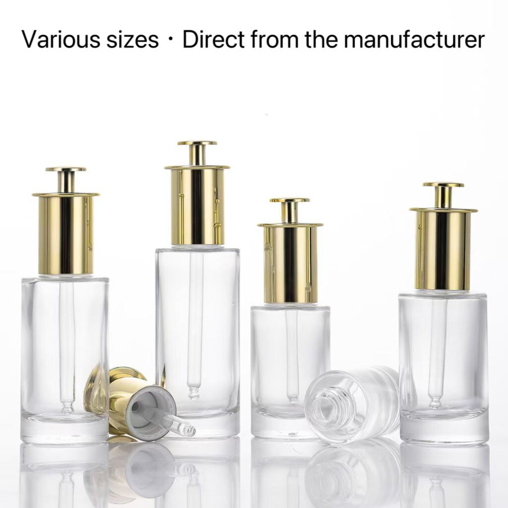 Premium Custom Capacity Glass Dropper Bottle Style 05 by Qunyi Glass