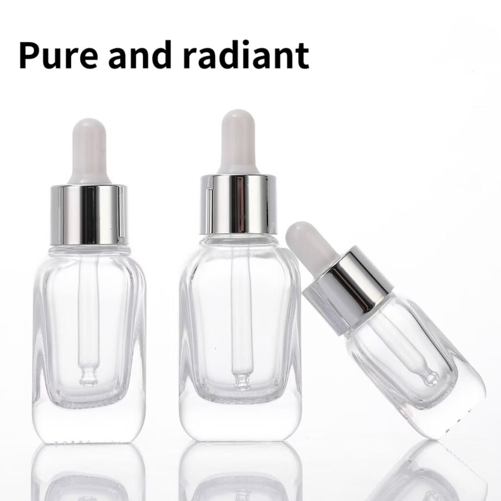 Skincare 50ml Glass Dropper Bottle Style 04 by Qunyi Glass
