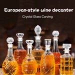 Branded Sample Size Glass Wine Bottle Style 05 by Qunyi Glass
