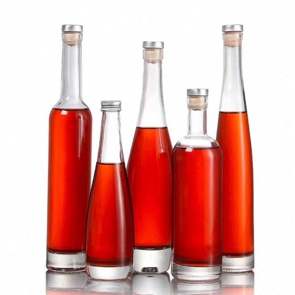 Beverage 500ml Glass Wine Bottle Style 02 by Qunyi Glass