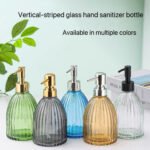 Travel Custom Capacity Hand Sanitizer Glass Bottle Style 05 by Qunyi Glass