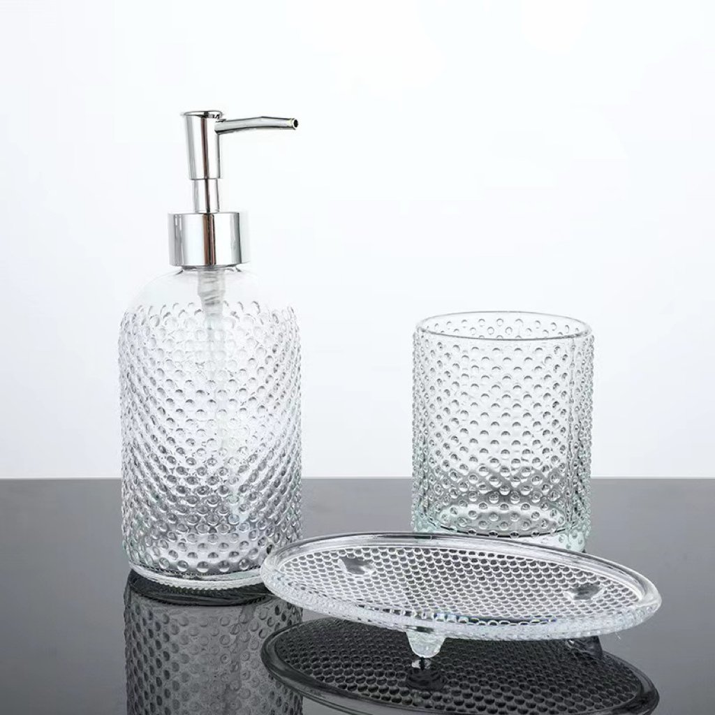 Portable 100ml Hand Sanitizer Glass Bottle Style 03 by Qunyi Glass