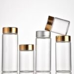 Retail Large Size Pull-Tab Glass Bottle Style 04 by Qunyi Glass