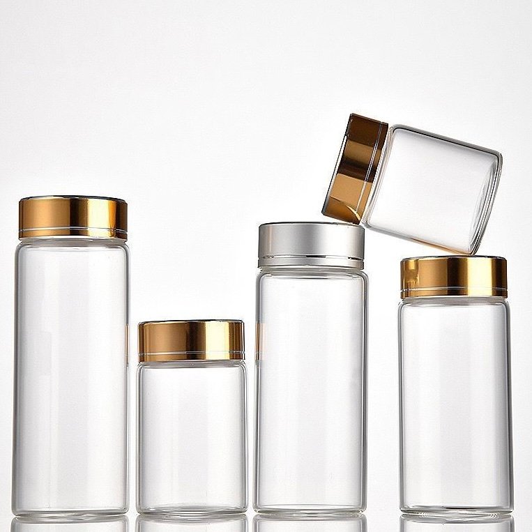 Retail Large Size Pull-Tab Glass Bottle Style 04 by Qunyi Glass