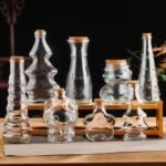 Decorative Medium Size Seasonal Gift Glass Bottle Style 04 by Qunyi Glass