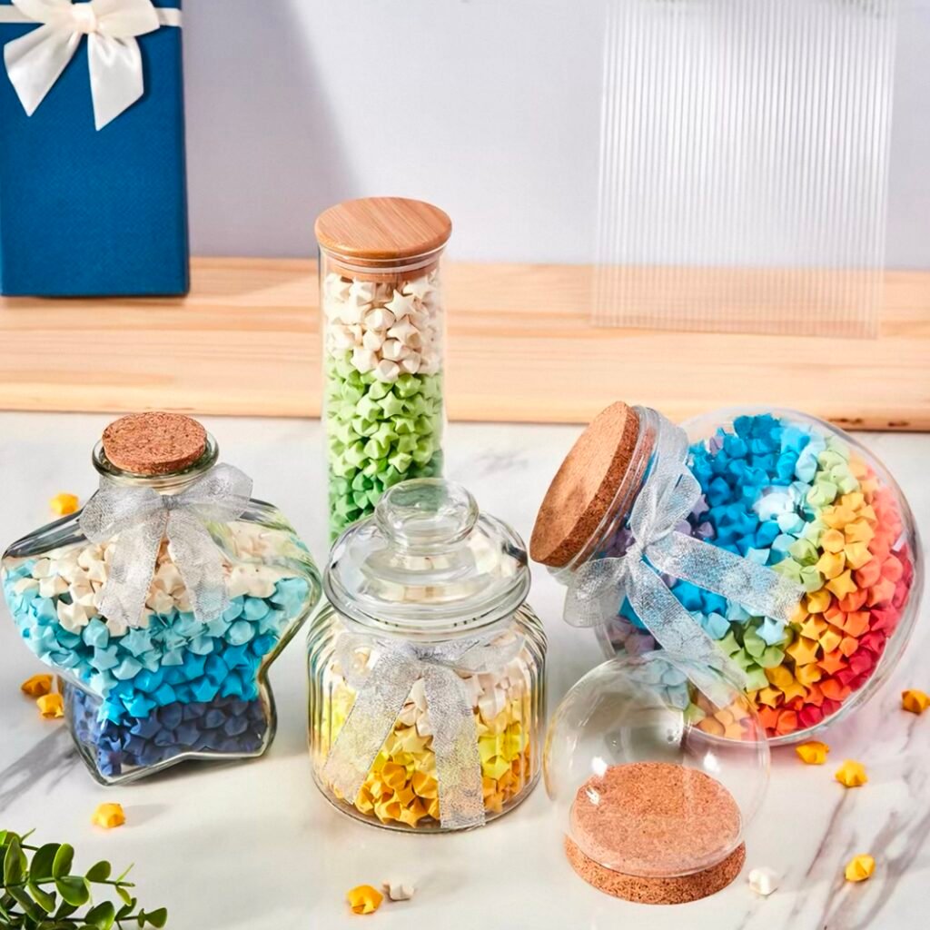 Gift Size Seasonal Gift Glass Bottle Style 02 by Qunyi Glass