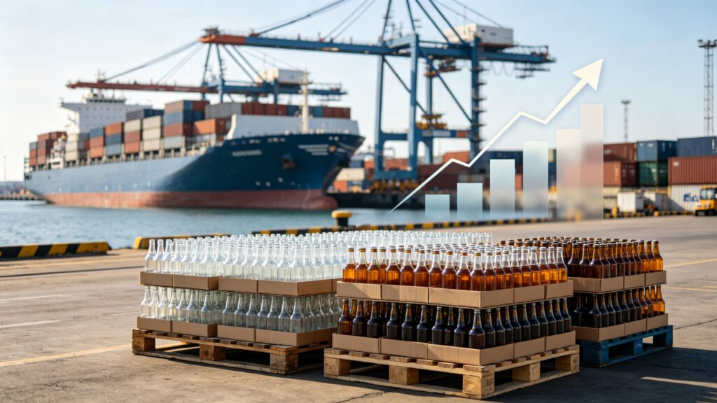 Qunyi Glass glass bottle export factory China 2026 shipping and total landed cost guide
