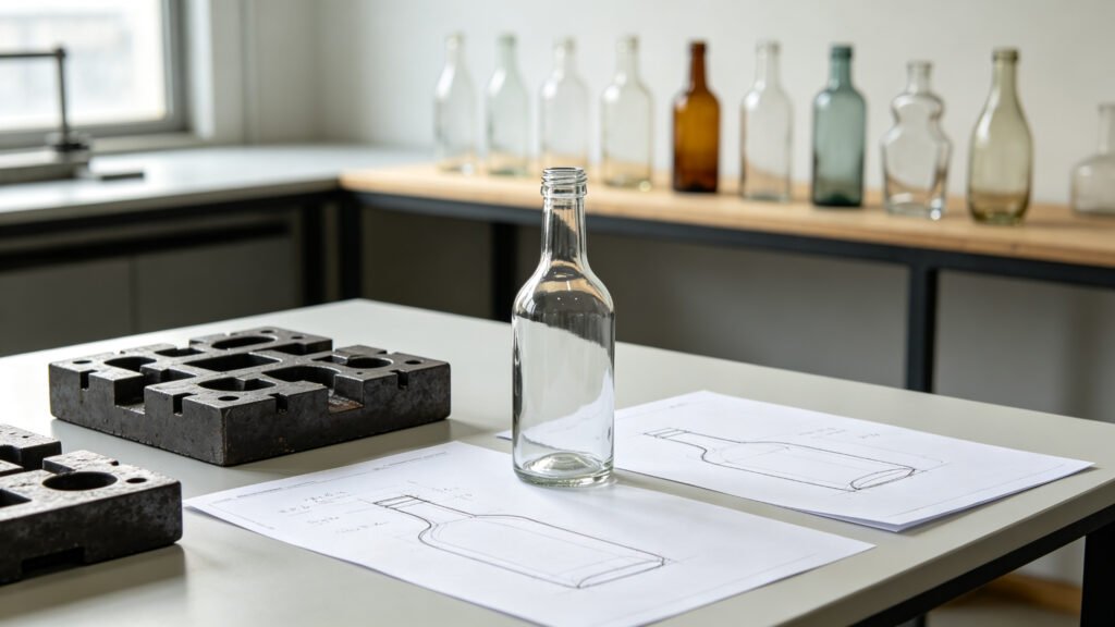 Qunyi Glass glass bottle export factory China custom mold development and sampling