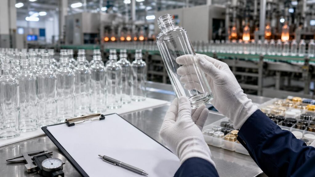 Custom glass bottle ordering process and production timeline
