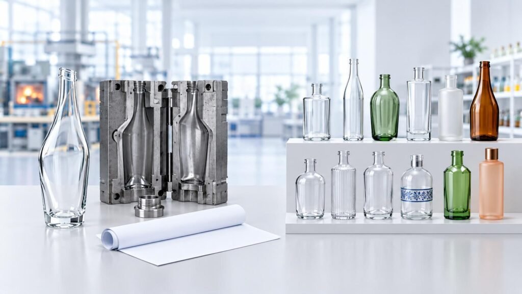 Glass Bottle OEM vs ODM manufacturing model comparison by Qunyi Glass